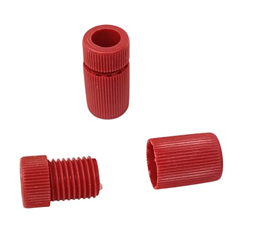 Posi-Twist® 10-22 ga. Red Connectors. Pack of 5. Strong Non-in line splices for Two or More Wires. (Choose Your Gauge Size and Amount) (5, Posi-Twist® 10-22 ga. Red)