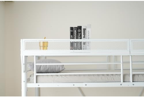 ホワイト】システムベット 宮棚 ロフトベッド シングル コンセント付き