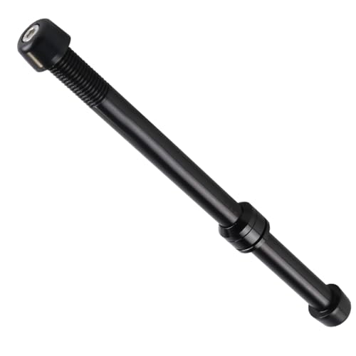 Laroal Adaptador de Eje pasante para Entrenadores de Bicicleta M12x1,5 166-178, buje Adaptador para Entrenadores de Bicicleta de montaña, con 3 espaciadores de Aluminio, para Ciclismo Indoor.