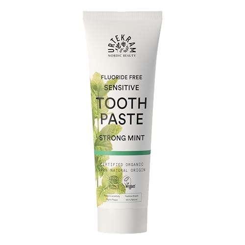 Urtekram Bio9 Toothpaste Organic, Strong Peppermint, 75 ml