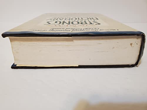 Image of The New Strong's Complete Dictionary of Bible Words