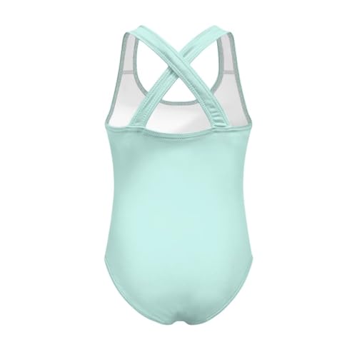 YEXIATODO Girls One Piece Swimsuits Kawaii Cute Bathing Suit for Kids Sleeveless Hawaiian Swimwear Swim Suit 5-14 Years3