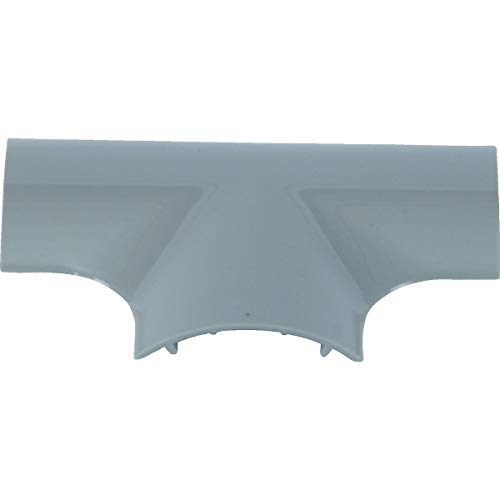 TRUSCO(トラスコ) 配線カバーコネクターフタ Tタイプ 幅70 グレー TRD70T-GY