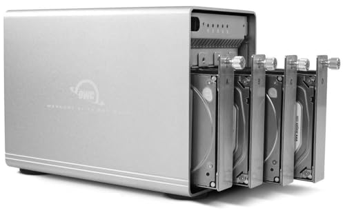 Mercury Elite Pro Quad OWC disco duro externo RAID 4 bay U3 carcasa almacenamiento 6