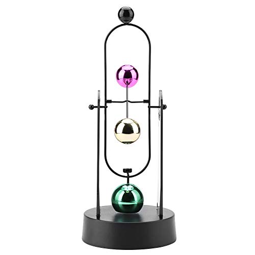 Perpetual Motion Model, Shake Wiggle Device Electronic Perpetual Motion Escritorio Juguete Swinging Kinetic Art Craft Decoration (1#)