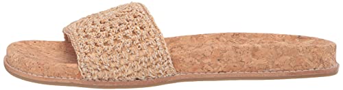 The Sak Women's Mendocino Slide Crochet, Slip On Sandals, Summer Open Toe Shoes, Bamboo Static Medallion, 9 #TOP7