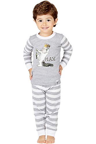 Where the wild things are Boys' Toddler Max' Cotton Pajama Set2