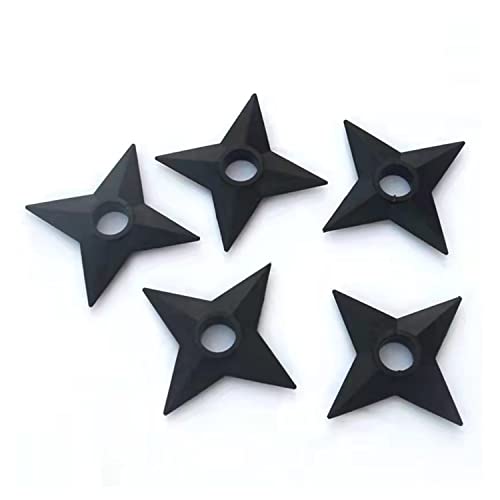 ScleraGo 5pieces/LOT 10cm Shuriken Ninja Cosplay Kunai Set Props Plastic Themed Costume Teens Fans Tool 9729