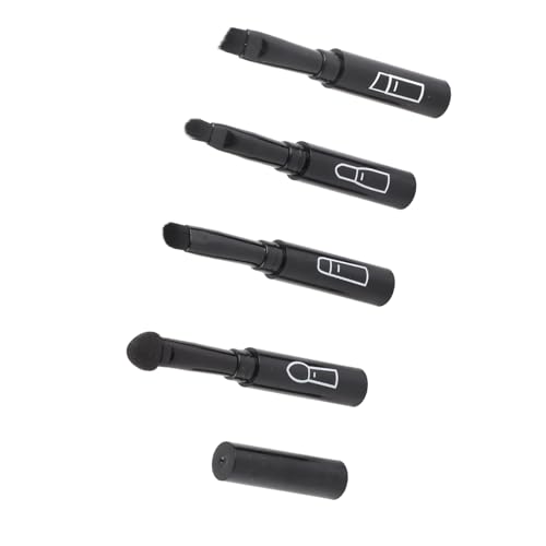 Taidda Ensemble de Pinceaux de Maquillage Télescopiques Rétractables, Doux et Moelleux, 4 en 1, Portables, Lèvres, Sourcils, Fard à Paupières, Pinceaux Cosmétiques pour les Amateurs de Maquillage,