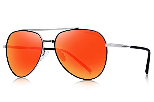 MERRY'S Military Style Classic Polarized Sunglasses Unisex Polarized Vintage Sun Glasses for Men/Women