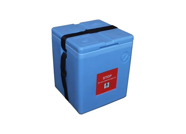 FAIRBIZPS 4 Ice Pack Vaccine Storage Carrier Box Portable CFC