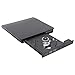 Price comparison product image 143 External Optical Drive External DVD Drive,DualPort TYPEC USB3.0 Portable CD/DVD+/-RW Drive/DVD Player,for Laptop Desktop PC Windows Linux OS Apple Mac Black(Burn)