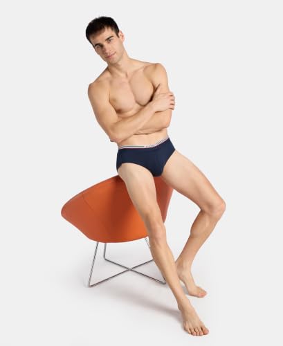 Image of Jockey US49 Men Super Combed Cotton Solid Brief with Ultrasoft Waistband