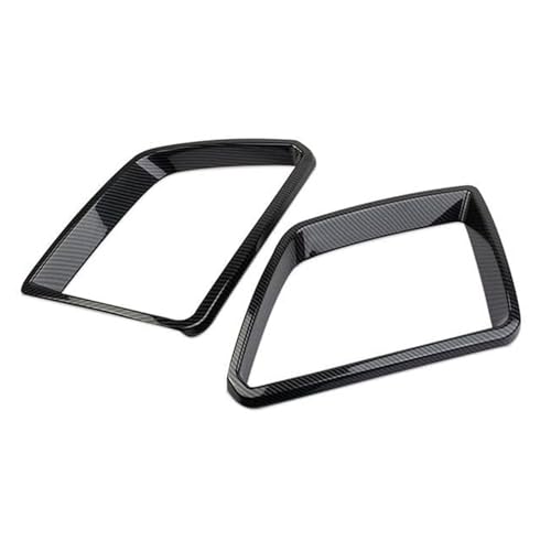 Image of Car Front Bumper Grille Cover Trim Compatible with Pontiac G8 08-09 /Holden Commodore 06-12 ABS Front Grille Accent Trim Cover Front Grille Bumper Grill Inserts protective Accessories (Carbon fiber)