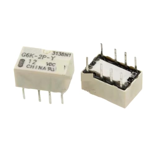 Relais G6K-2P 5V ou 12V à isolation haute performance pour commutation stable