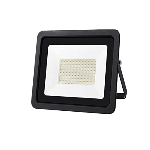 BINGNU Focos LED, DIRIGIÓ Luz de inundación 1 0W 20W 30W 50W 100W Exterior IP68 Reflector Impermeable Lámparas Pared lámparas Calles atención para Garaje y jardín(Warm 3000K,Black Shell_20W)