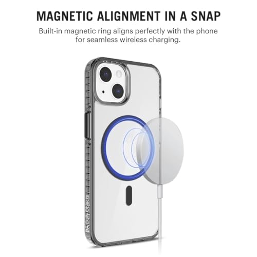 Image of DailyObjects Polycarbonate Battle Stride 2.0 Magnetic Case Cover for iPhone 15 | Compatible with Wireless Charging Slim Back Cover with Inner Magnetic Ring Shockproof, Multicolor