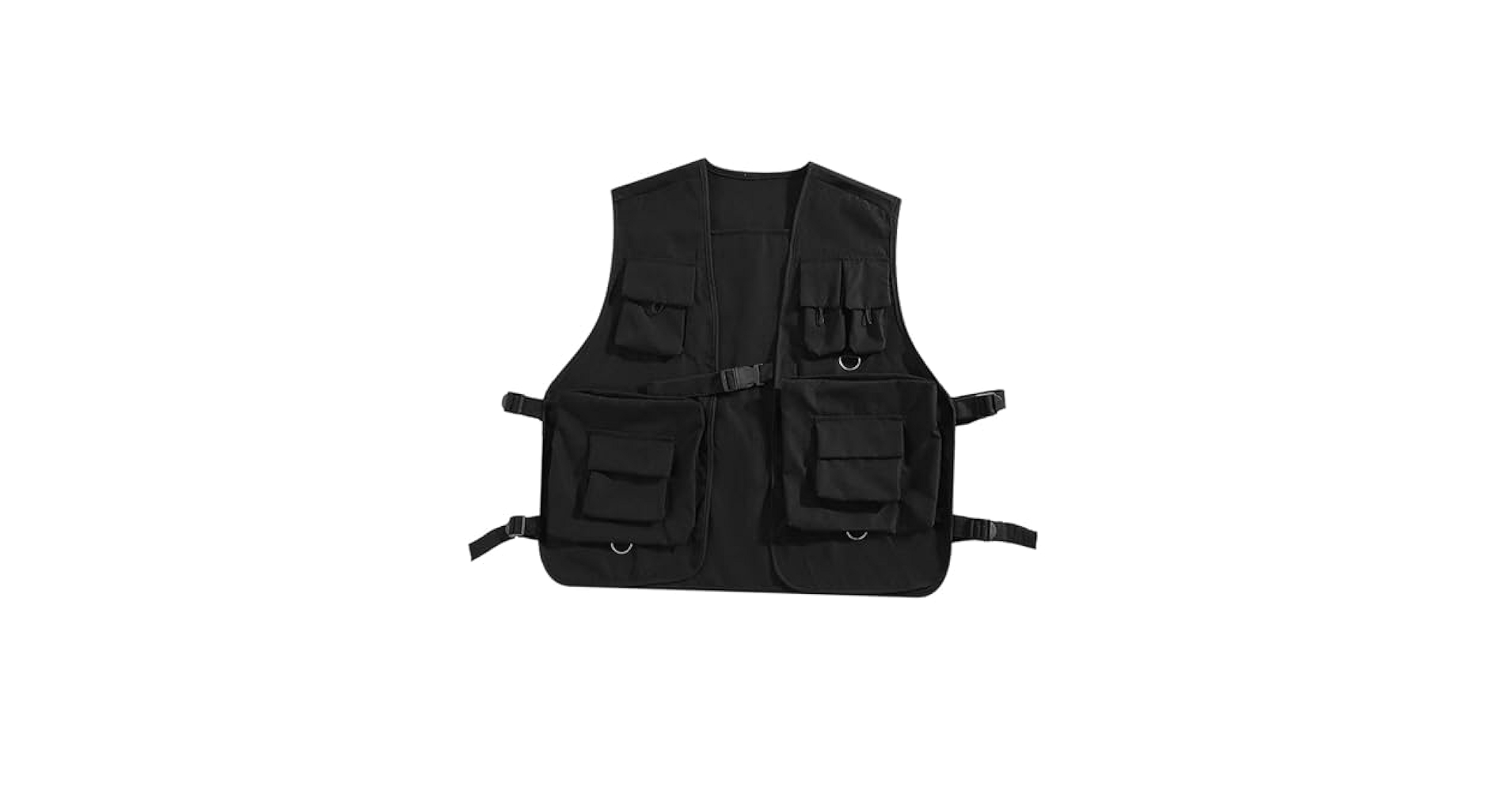 Outdoor Adventure Utility Vest with Multiple Pockets for Men