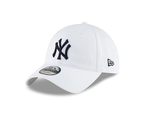 New Era New York Yankees MLB Core Classic Bianco 9Twenty Berretto Regolabile