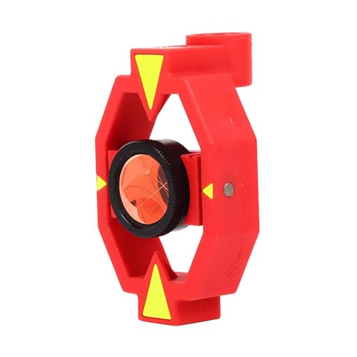 KAIYUEMAOYI ミニプリズム測量セット(トータルステーション用)、プリズム建設、屋外エンジニアリング、ミニプリズムシステム, 17.5mm