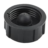 Tankdeckel, kompatibel mit Kawasaki TD18 TD24 Modellen, ersetzt OEM 51049-2057, schwarze Kunststoffkonstruktion, auslaufsicheres Design, einfache Installation, Ersatzteil