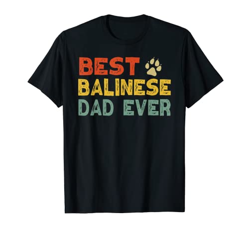 Balinese Cat Dad Owner Breeder Lover Kitten T-Shirt