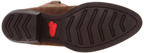 Justin Boots Men\'s Stampede Collection 13\" Western Boot Medium Round Toe,Sorrel Appache,10 EE US