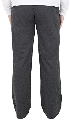 Cherokee Men's Polar Fleece French Terry Knit Pajama Pants Sleepwear2