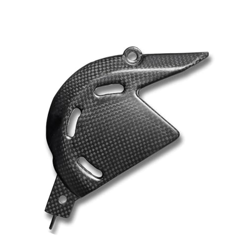 Couvercle pignon carbone Ducati Panigale V4S V4R : carénage et protection chaîne