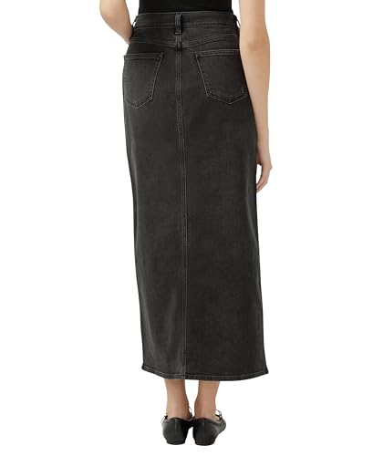 Silver Jeans Co. Women's Front-Slit Jean Skirt3