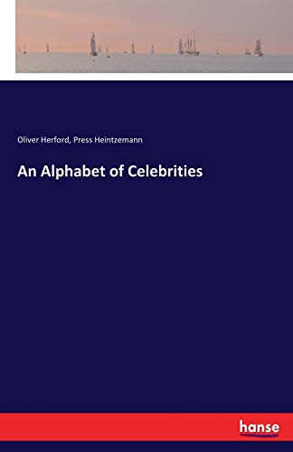 An Alphabet of Celebrities 3337085318 Book Cover