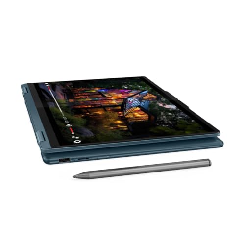 Image of Lenovo Yoga 7 Intel Core Ultra 5 125H Built in-AI 14 inch(35.5cm) WUXGA OLED 400Nits 2-in-1 Laptop (16GB /1TB SSD /Win 11 Home /MSO 24 /100% DCI-P3 /Touch /Tidal Teal /1.49Kg), 83DJ00FVIN