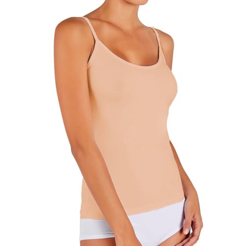 YSABEL MORA - Camiseta Interior Tirante Fino, Diseño Mediterráneo, Adaptable a Cualquier Cuerpo, Contribuye a la Sostenibilidad, Fabricada en Valencia, Ropa Interior Confortable y Ecológica