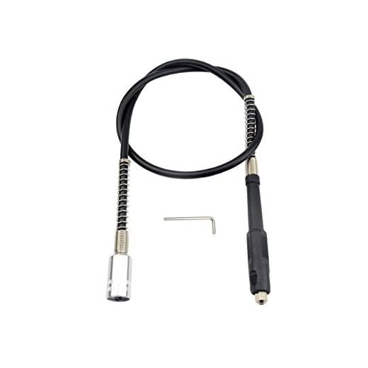 Paor Extensión flexible del eje de perforación Mandril sin llave Dremel Accesorio accesorio de herramienta compatible
