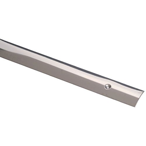 Barre de seuil percée - Longueur 0,73 m - Inox poli - Profilpas