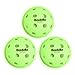 Baddle 40 Hole Outdoor Glow in The Dark Pickleballs (3-Pack)
