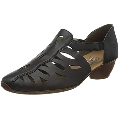 Rieker Women's Blue Closed-Toe Pumps Cover