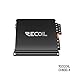 Recoil DI800.4 Full-Range Class-D 4-Channel Car Audio Amplifier, 1500 Watts, 2-4 Ohm Stable, Mosfet Power Supply, Bridgeable