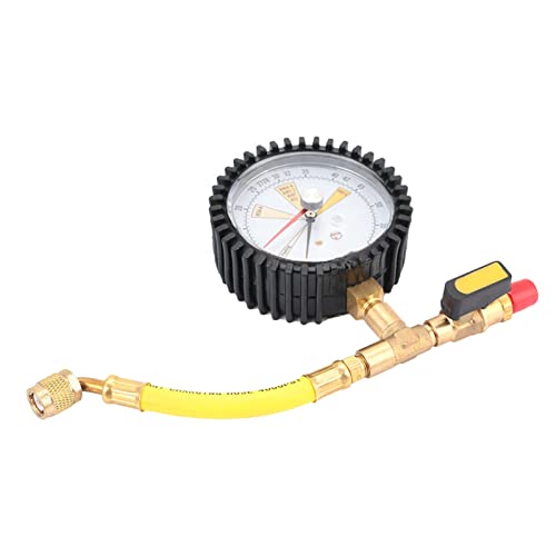 Juego de Manómetro Digital para Refrigeración AC/HVAC con Válvula Esférica para R134a, R22, R407C, R410A, R404A, R507, R422D y R32 miniatura 4