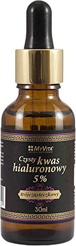 Acide hyaluronique pur 5% MyVita contre la peau sèche et tiraillements