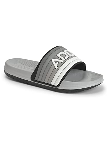 Image of Adda STRIPES| Durable & Comfortable | EVA Sole | Lightweight | Fashionable | Super Soft | Outdoor | Striped | Sliders for Women