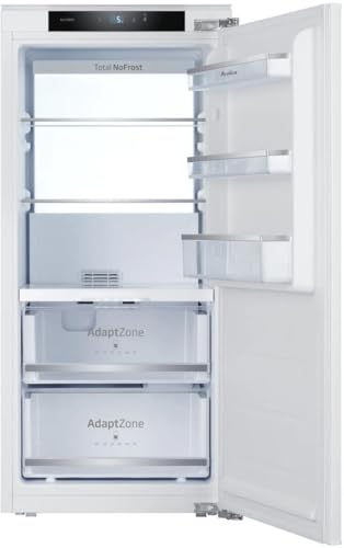 Amica EinbauVollraumKühlschrank FesttürTechnik 1220 mm Nische NoFrost FreshZone elektronische Steuerung InverterKompressor 122 1 x 55 6 x 55 cm Einbaukuehlschrank ohne Gefrierfach