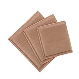 SEWACC 2 Stück Wärmepresskissen Hitzebeständig Wiederverwendbar Ptfe Kissen für Sublimations und Transferprojekte Geeignet für Babybekleidung Accessoires Hüte