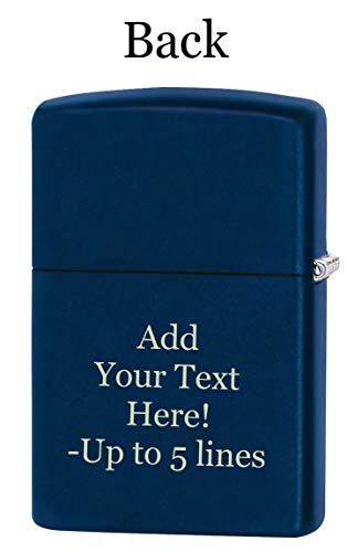 Encendedor Zippo personalizado Navy Blue miniatura 2