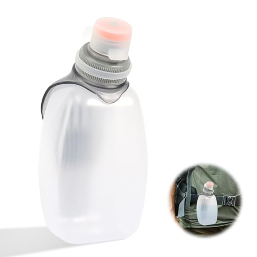 CUINIUNAID Trinkflasche Klein Trinkflasche Laufen Trinkflasche 250ml BPA-freie Auslaufsichere Wasserflaschen Trinkflasche zum Joggen Sport Trinkflasche für Weste Ideal zum Jogging Wandern