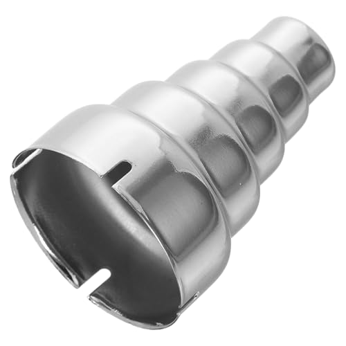 Zerodeko Hot Melt Glue Nozzle Precision Stainless Steel Hot Air Sprayer Attachment for Industrial Use Compatible Air Hose and Ducts Easy to Replace and Multifunctional Design
