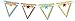 Carson Dellosa Hipster Bunting (102043)