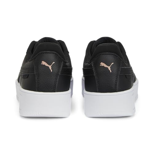 Image of PUMA Women's Cali X Hk WN's Sneaker, 1, Puma Black Puma Black Rose Gold Puma White, 9 US