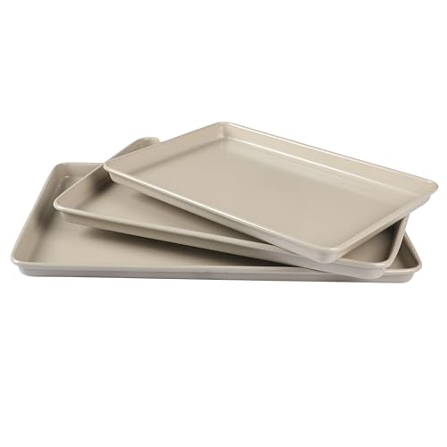 Martha Stewart Gallen 3-Piece Cookie Sheet Set – 13