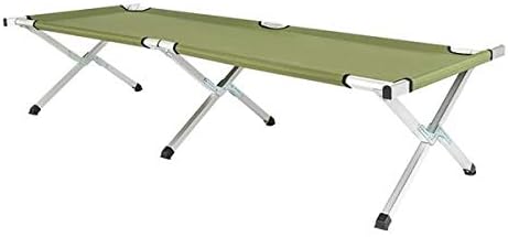 Generic RHB-03A Portable Folding Camping Cot with Carrying Bag Army Green